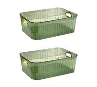 Giwnhvx Boîte de rangement de bureau - Boîte de rangement pour masque - Panier de rangement pour rouge à lèvres - Pour soins de la peau et cosmétiques - Organisateur A
