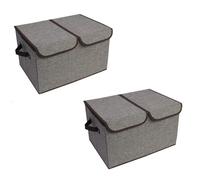 Giwnhvx Boîte de rangement en tissu de coton et boîte de rangement pliable boîte de rangement pour vêtements boîte de rangement pliable en tissu cube couleur