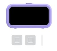 Giwnhvx Boîte de téléphone portable rotative et étanche pour salle de bain, sans perforation, support mural pour téléphone portable, facile à installer