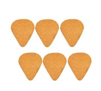 Giwnhvx Boîte porte-médiators pour guitare avec 6 pièces de médiators pour guitare, boîte porte-médiators pour guitare acoustique en bois pour présenter des instruments de musique guitare basse