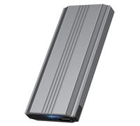 Giwnhvx Boîtier de Disque Dur SSD USB3.2 sans Outil de 20 Go Boîtier de Disque Dur Mobile NVME/NGFF à Double Protocole Type-C