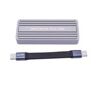 Giwnhvx Boîtier SSD M.2 NVMe NGFF USB 3.2 GEN 2 vers SSD M.2 20 Gbit/S Disque SSD M.2 pour SSD 2230/2242