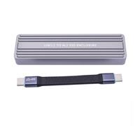 Giwnhvx Boîtier SSD M.2 NVMe NGFF USB 3.2 GEN 2 vers SSD M.2 20 Gbit/S Disque SSD M.2 pour SSD 2230/2242/2260/2280