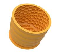 Giwnhvx Bol à Lécher pour Chien avec Alimentation Lente 620 ML Nourriture pour Animaux Compagnie d'alimentation Interactifs pour Chiens avec Ventouses Garde Les Animaux Compagnie