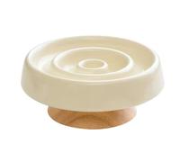 Giwnhvx Bol d'alimentation Lente en Céramique pour Chien, Bol de Nourriture Anti-Avalement pour Chat, Bol de Nourriture pour Chat, Bol de Nourriture pour Chiots, Chiens et