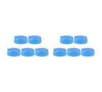 Giwnhvx Bouchon de bouteille d'eau bouchon pour bouteille d'eau en plastique de 10 pièces bouchon pour bouteille d'eau potable de gallon bleu