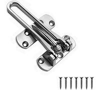 Giwnhvx Boucle antivol moyenne en alliage de zinc pour porte de chambre à coucher, boucle de porte de sécurité pour la maison haute sécurité