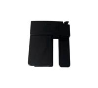 Giwnhvx Boucle de Réglage Amovible Paresseux Serrer la Ceinture Pantalon Clip avec Boucle À La Taille Clip Ceinture Pliant Noir