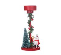 Giwnhvx Bougeoir de Noël, centre de table, support de bougie chauffe-plat pour salon, chambre à coucher, décoration C