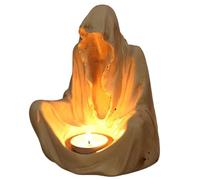 Giwnhvx Bougeoir fantôme bougeoir horreur gothique d'Halloween Bougeoir Horreur Gothique Spectral