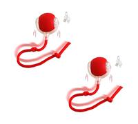 Giwnhvx Boule de roulement interactive pour chats Super Drive Balles Roulantes pour chats avec Gazouillement des Oiseaux Capteur de Mouvement Activé Teaser pour Chatons Domestiques