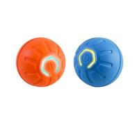 Giwnhvx Boule pour chien auto-roulant - Jouet interactif vibrant et rebondissant automatique pour chiens, Puppy Essentials