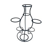 Giwnhvx Boules avec siège sphérique de support en métal pour boules de gain de place, exposant à billes, multi-usages, base à billes pour bibliothèque,C