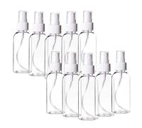Giwnhvx Bouteille de PulvéRisation Vide de 10 PièCes, RéCipient de Liquide RéUtilisable, Utilisé pour les Huiles Essentielles, Produits de Nettoyage, Parfum de Voyage 60 Ml