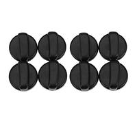 Giwnhvx Bouton interrupteur cuisine 44mm diamètre plastique noir pour table de cuisson gaz 8