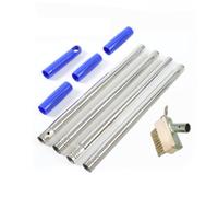 Giwnhvx Brosse de désherbage manuelle de 152,4 cm à long manche, brosse de désherbage manuelle, désherbeur de fissures, pour nettoyer les allées de terrasse