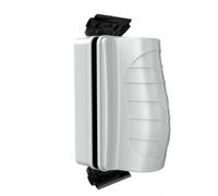 Giwnhvx Brosse Magnétique Flottante pour Aquarium, Grattoir à Algues pour Vitres et Accessoires D'Aquarium, Blanche