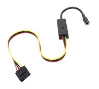 Giwnhvx Câble d'alimentation DC 5525 vers IDE pour disque dur DC 12 V vers grand disque dur 4 broches avec régulateur de tension abaisseur