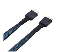 Giwnhvx Câble d'extension de données PCIE Oculink SFF 8611 4I vers Mini SAS SFF-8611 4I pour serveur Super Speed 1 m