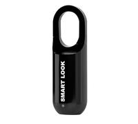 Giwnhvx Cadenas avec empreinte digitale M01 antivol intelligent serrure pour porte clé USB rechargeable sécurité pour armoire vélo maison noir