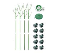 Giwnhvx Cadre de support amovible pour plantes grimpantes - 100 cm - Se mélange dans les plantes, branches de plantes - Treillis pour plantes