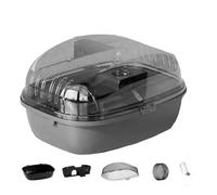 Giwnhvx Cage à Hamster, Jouet de Course à roulettes, Château Transparent, Adapté Aux Souris, Hamster, Cochon D', Petits Animaux, Accessoires A