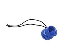 Giwnhvx Capuchon Anti-Poussière Fileté de Plongée sous-Marine Din 5/8-14NPS Capuchon Anti-Poussière Valve de Réservoir Capuchon Accessoire Bleu
