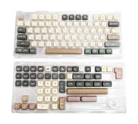 Giwnhvx Capuchons de touches PBT pour ordinateur portable PC Gaming Bureau Thermique Sublimé Boutons B