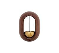 Giwnhvx Carillon à vent en laiton dopamine pour chambre à coucher - Sonnette d'été et de vent - Sonnette de porte à ventouse - Pendentif cloche en cuivre