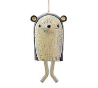 Giwnhvx Carillon à Vent Vintage - Style Boho, Adapté pour la Décoration Extérieure, Jardin, Terrasse. Carillon Éolien en Forme d'animal Mignon, et Facile à Installer, E
