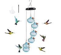 Giwnhvx Carillons Éoliens de Charme Mangeoires pour Colibris Carillons Éoliens de Charme Mangeoires pour Colibris Carillon Éolien Mangeoire pour Colibris, Facile à Utiliser F