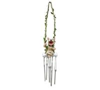Giwnhvx Carillons Éoliens en Forme d'animaux Mignons, Pendentifs d'animaux de Dessin Animé, Balançoire Décorative, Ornements de Jardin Artisanaux B