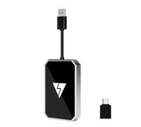 Giwnhvx Carplay Adaptateur 2 en 1 sans fil Android Adaptateur USB sans fil pour voiture Convertir Android Auto filaire en sans fil