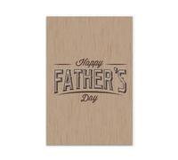 Giwnhvx Carte d'anniversaire pour la fête des pères - Carte d'anniversaire pour papa - Carte de vœux sans fin pour la fête des pères - Carte à paillettes facile à utiliser