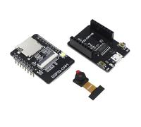 Giwnhvx Carte de développement ESP32-CAM Module WiFi + caméra OV2640 + base ESP32 WIFI Bluetooth IoT Carte mère Dual-Core 32 bits CPU