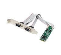 Giwnhvx Carte d'extension I/o -232 M.2 B+M 17V352 2S PCIe 2.0 Gen1 (2.5GT/S) pour L'accès à distance aux serveurs d'automatisation d'usine