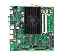 Giwnhvx Carte mère industrielle Mini ITX ITX-4568A01-5200U avec Processeur Intégré 2*DDR4 Carte Réseau Gigabit RTL8111H Intégré Ventilateur CPU