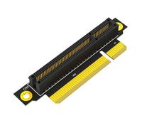 Giwnhvx Carte Riser PCI-e 8X 3.0 90 Degrés Inverse -Femelle pour Serveur 1U (Direction d'installation Vers CPU)
