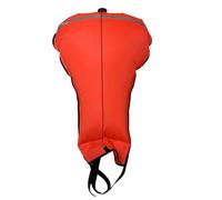 Giwnhvx Ceinture de levage de flottabilité de plongée haute visibilité 63,5 kg Valve de surpression Sac de sauvetage pour plongée sous-marine A