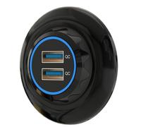 Giwnhvx Chargeur de voiture chargeur rapide de 30 W chargeur de voiture avec charge rapide chargeur USB prise pour voiture double QC3.0