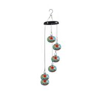 Giwnhvx Charmants Carillons Éoliens, Mangeoires à Oiseaux pour L'Extérieur, à Suspendre, Anti-Fourmis et Abeilles, Jamais de Fuite, Jardin Parfait, Facile à Utiliser, Modèle 4