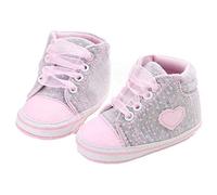 Giwnhvx Chaussures Berceau Fille Fille Nouveau-Né Bambin Bottes D'Hiver Chaussure Pour Apprendre À Marcher Chaud(6-12Mois,Gris 01)