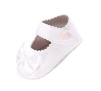 Giwnhvx Chaussures De Sport Chaussures Nœud De Papillon Pour Fille Semelle Souple Antidérapante Bambin Blanc 6-12Mois