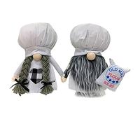 Giwnhvx Chef Gnome Peluche Décorations de Cuisine Gnome Mr GNOME et Mme GNOME Poupées Ferme Ornement de Noël Cadeaux de Fête