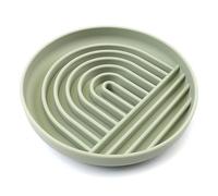 Giwnhvx Chien Chat Pet Lick Bowl Bol à Alimentation Lente pour Nourriture Humide ou Sèche Eau Yaourt Beurre de Cacahuète Vert