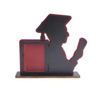 Giwnhvx Classe de 2024 Cadre pour Graduation, Ornements de Bureau à domicile, Convient pour Portrait Vertical, C