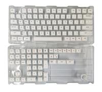 Giwnhvx Clavier Clé XDA 120-Key Keycap Minimalist Pbt Processus de Sublimation, Verrou Mécanique pour Clavier 61/87/98/104/108