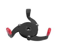 Giwnhvx Clé à filtre à huile universelle pour moto - 60-100 mm - Réglable - 3 mâchoires - Outil de réparation de voiture - Facile à utiliser