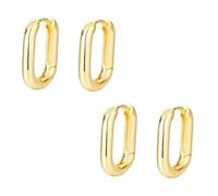 Giwnhvx Clip d'oreille de style cool, design de niche, boucles d'oreilles de haute qualité, légères et raffinées, petites et rétro pour les navetteurs