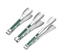 Giwnhvx Clips alimentaires en acier inoxydable 304 pour steak, crêpe, barbecue